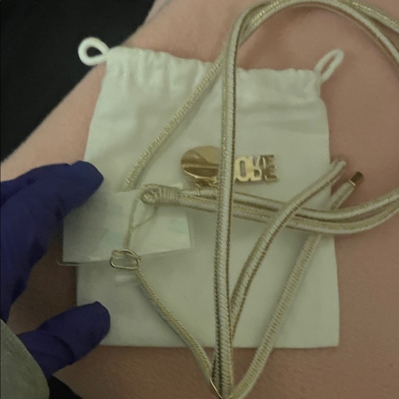 Dior Cream and Gold Lanyard for phone - Picture 17 of 17